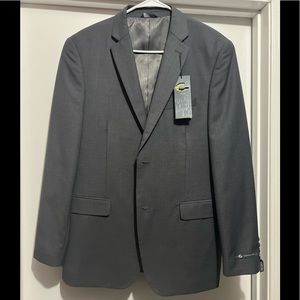 Grey caravelli slim jacket with tags
